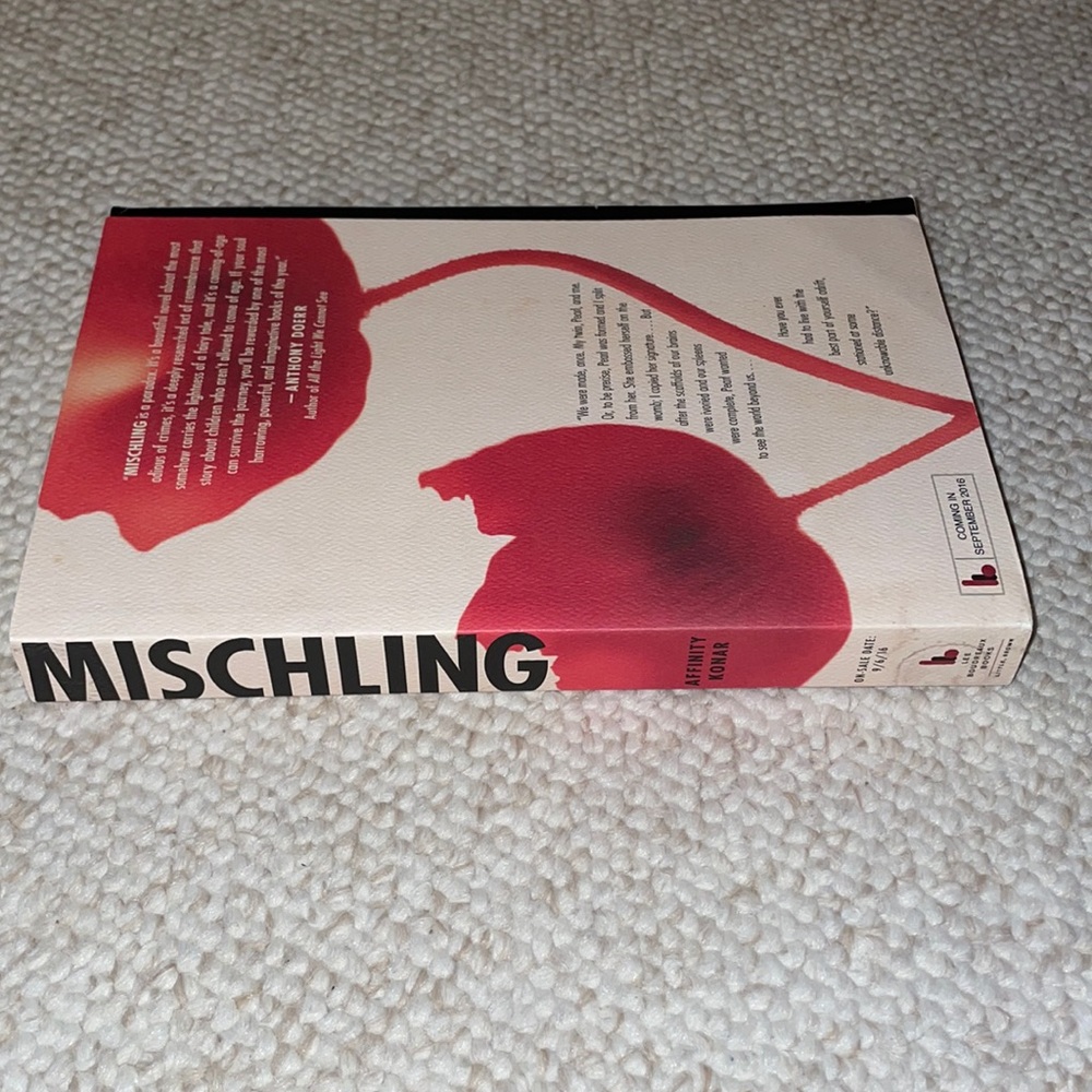 Mischling by Affinty Konar paperback